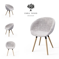Krzesło KR-502 Ruby Kolory Tkanina Loris 09 Design Italia 2025-2030